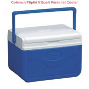 Coleman Fliplid 5 Quart Personal Cooler Blue