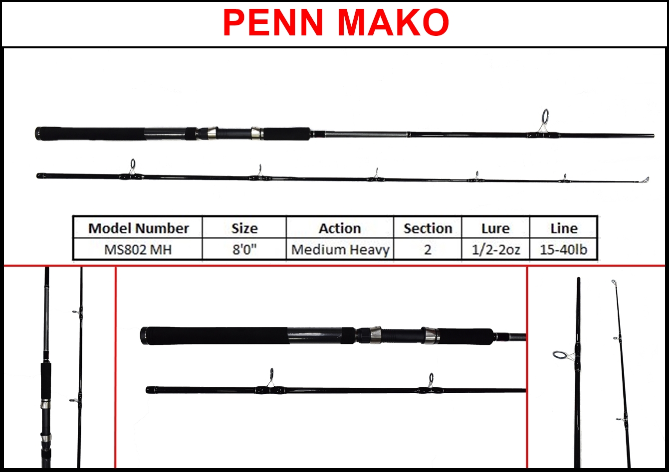 Penn Mako – Searock Adventures