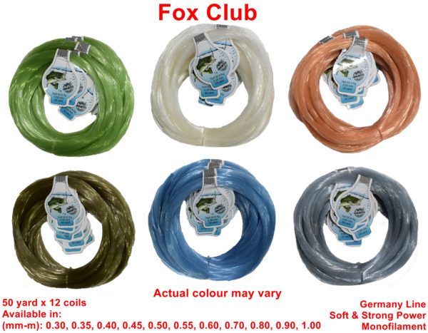 Fox Club Fishing Line – Searock Adventures
