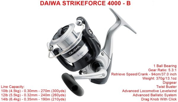 Daiwa Strikeforce 4000 – B – Searock Adventures